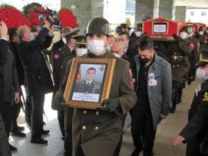 Pençe Kartal-2 Harekatı şehitleri Başkent’te son yolculuğuna uğurlandı