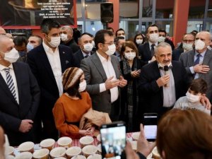 İBB Başkanı İmamoğlu ve Başkan Yüksel, Hızır Orucu’nu Kartal Cemevi’nde açtı