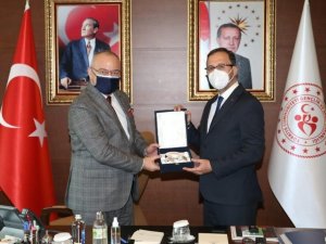 Başkan Ergün’den Bakan Kasapoğlu’na teşekkür
