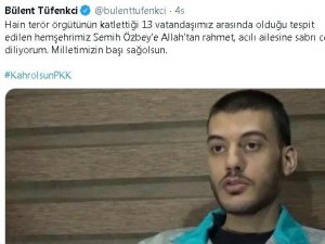 AK Partili Tüfenkci’den teröre lanet