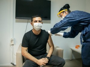 Başkan Günel aşı oldu