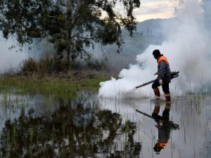 Kuşadası’nda dezenfekte çalışması aralıksız sürüyor