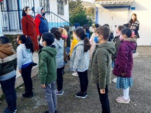 Yüz yüze eğitim Bodrum’da da başladı