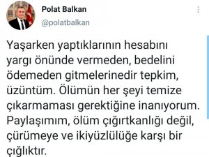 Antalya Baro Başkanı’nın ’Kadir Topbaş’ paylaşımına AK Partili Taş’tan tepki