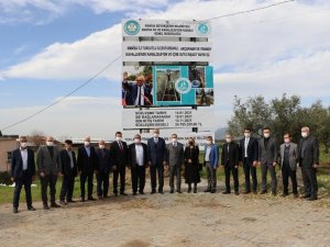 30 milyonluk altyapı yatırımına ilk kazma vuruldu