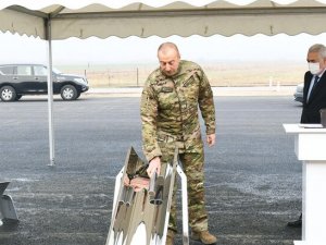 Cumhurbaşkanı İlham Aliyev, Horadiz-Ağbend demiryolunun temelini attı