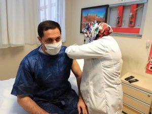 Vali Masatlı, Kovid-19 aşısı oldu