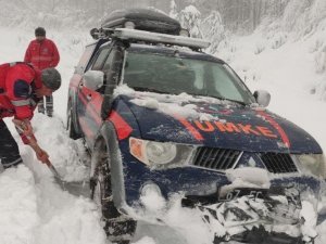 UMKE ekiplerinden zorlu 3 saatlik hasta kurtarma operasyonu
