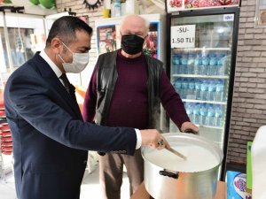 DTO Başkanı Erdoğan, ekibiyle birlikte Acıpayam’a çıkartma yaptı