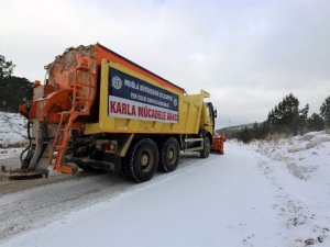 Büyükşehir karla mücadele ekipleri teyakkuzda