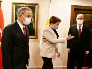 Bakanlar Soylu ve Akar’dan Akşener’e ziyaret