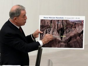 Bakan Akar’dan TBMM Genel Kurulu’nda "Gara operasyonu" bilgilendirmesi
