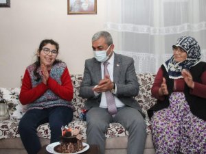 Küçük kızın hayalini Başkan Kaplan gerçekleştirdi