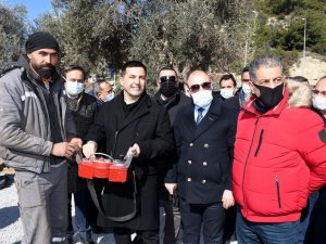 Kuşadası’nda taziye evi ve park alanının temeli atıldı