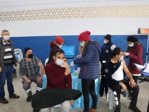 Risk altındaki belediye personeline aşı