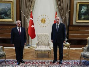 Cumhurbaşkanı Erdoğan, Azerbaycan Başbakanı Asadov’u kabul etti