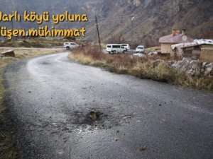 Teröristlerin attığı roketler köye düştü