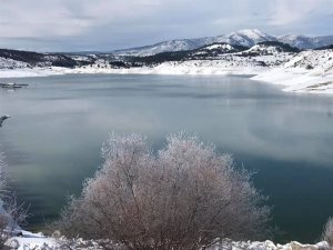 Çavdarhisar Barajı’nda su seviyesi yükseliyor