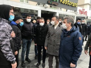 Esenyurt’ta salgınla mücadele kapsamında denetim