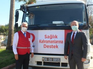 Kızılay’dan sağlık kahramanlarına destek