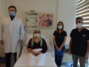 Gaziantepli hasta ALKÜ’de şifa buldu