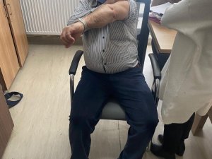 MHP Gercüş İlçe Başkanı Keskin, korona virüs aşısı oldu