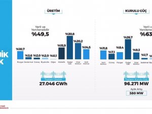 Bakan Dönmez: "Rüzgardan elektrik üretimi tarihte ilk defa aylık bazda yüzde 10’u geçti"