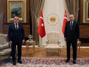 Cumhurbaşkanı Erdoğan, Azerbaycan Dışişleri Bakanı’nı kabul etti