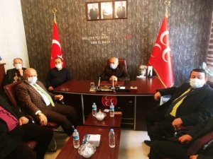 Kadim Aşiretler Federasyonundan MHP’ye ziyaret