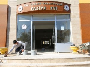 Efeler Belediyesi, taziye evini yeniliyor
