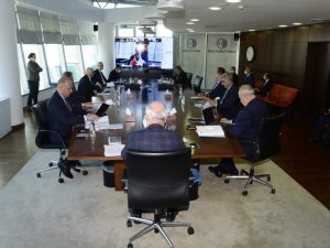 KKTC Ekonomik Örgütler Platformu’ndan ATO’ya ziyaret