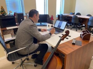 Sanat Akademisi öğrencileri eğitimlerine online olarak devam ediyor