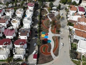 Marmaris Zübeyde Hanım Parkı yenilendi