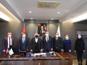 Edremit Belediye Başkanı Arslan, Başkan Öndeş ile görüştü