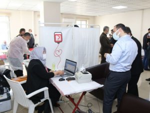 Viranşehir’de korona virüse karşı aşılama sürüyor