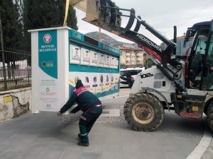 Menteşe’ye modern atık getirme merkezleri