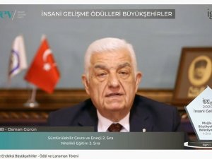Muğla Büyükşehir’e İnsani Gelişme ödülü