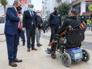 Vali Sonel’den korona denetimi