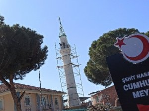 Ödemiş’in minarelerine bakım