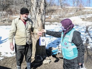 Belediyeden 100 bin adet hijyen paketi