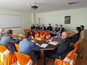 Alaçam’da korona virüsle mücadele toplantısı