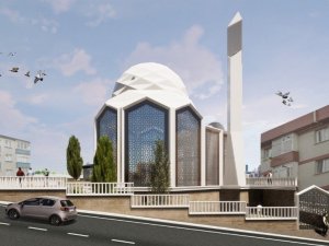 Eyüpsultan Belediye Başkanı Deniz Köken, Esentepe Camii’ndeki çalışmaları inceledi