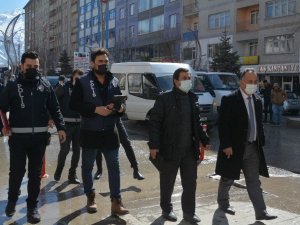 Hakkari esnafına teşekkür denetimi