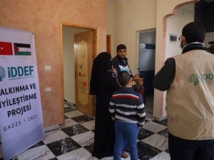 Yürekleri dağlayan Filistinli anne yeni evine kavuştu
