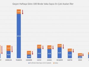 Sağlık Bakanı Koca, bir haftada vaka sayısı azalan illeri açıkladı