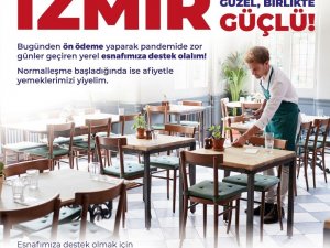 İzmir’de esnafla dayanışma için ön ödeme kampanyası başlıyor