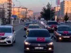 MHP’den Gara şehitlerine 200 araçlık destek turu