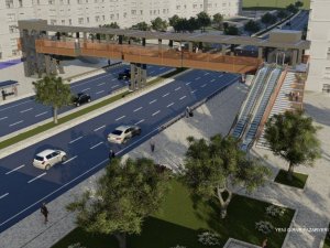 İzmir’de üst geçit projelerine estetik dokunuş