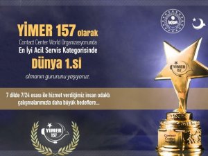 YİMER 157, Dünya Çağrı Merkezleri Yarışmasında 1. oldu