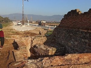 Çevre yolu çalışmalarında Osmanlı döneminden kalma su kuyusu ortaya çıktı